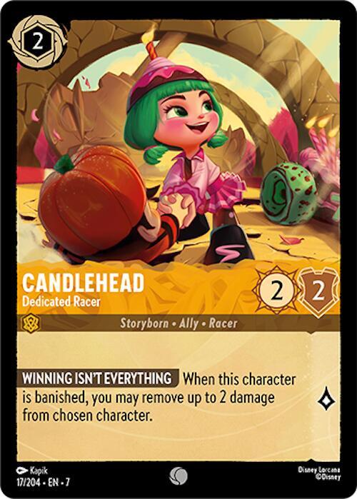 Candlehead, Dedicated Racer 17/204 (Archazia's Island)  - Cold Foil