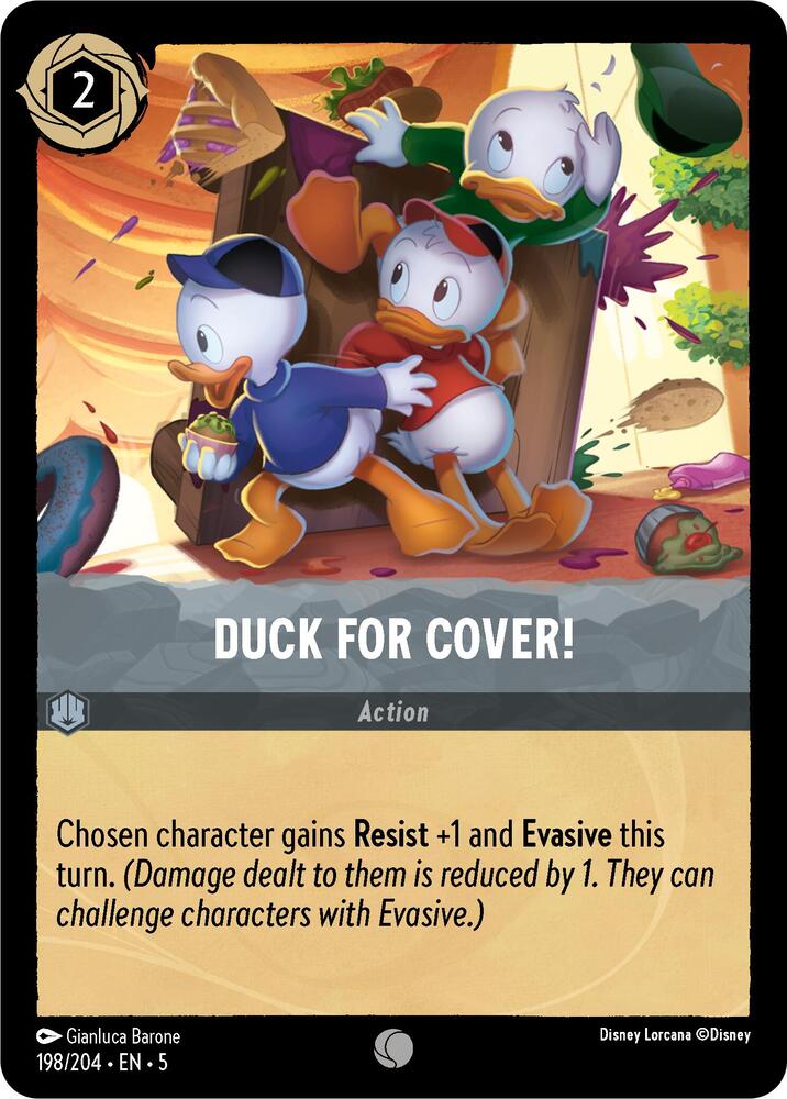 Duck for Cover 198/204 (Shimmering Skies) 