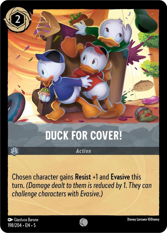 Duck for Cover 198/204 (Shimmering Skies) 
