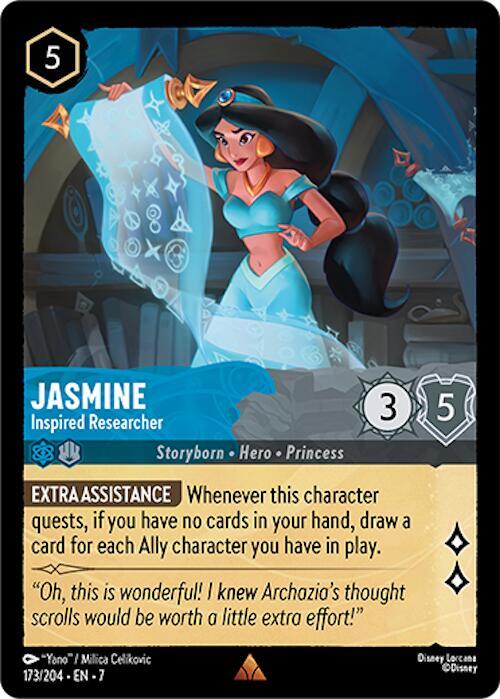 Jasmine Inspired Researcher 173/204 (Archazia's Island) 