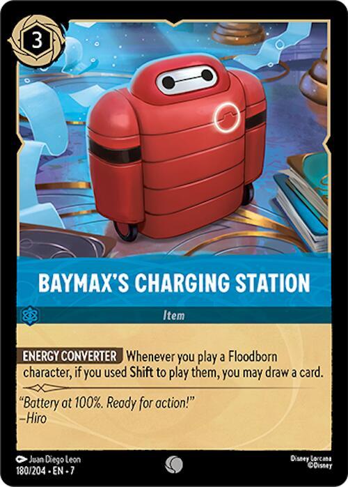 Baymax's Charging Station 180/204 (Archazia's Island)  - Cold Foil