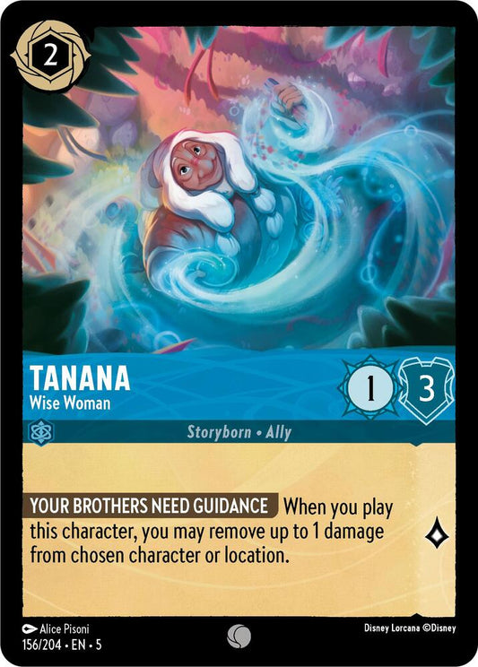 Tanana Wise Woman 156/204 (Shimmering Skies)  - Cold Foil