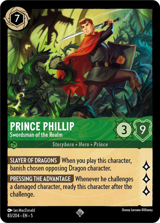 Prince Phillip Swordsman of the Realm 83/204 (Shimmering Skies) 