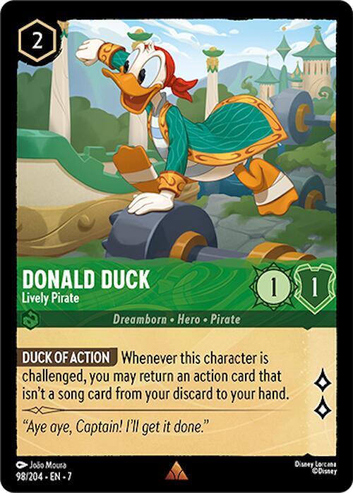 Donald Duck Lively Pirate 98/204 (Archazia's Island) 