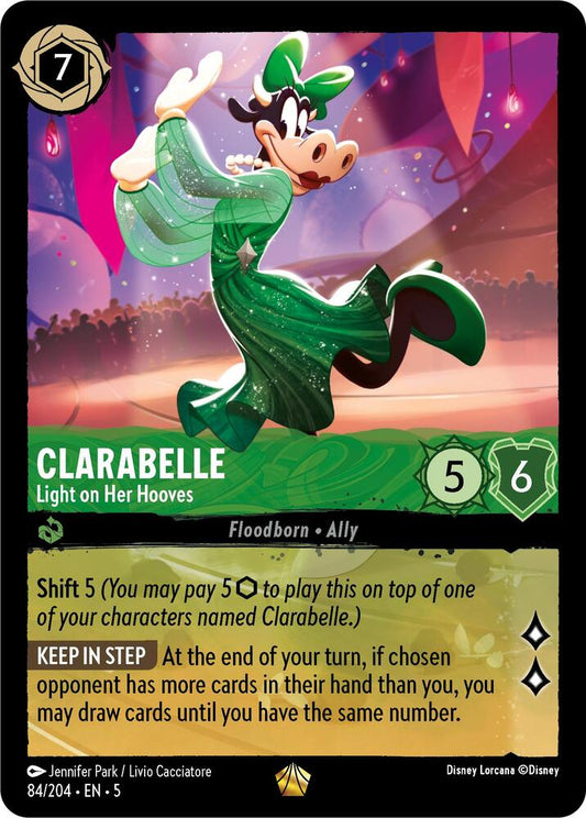 Clarabelle Light on Her Hooves 84/204 (Shimmering Skies) 