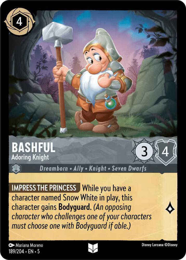 Bashful Adoring Knight 189/204 (Shimmering Skies) 