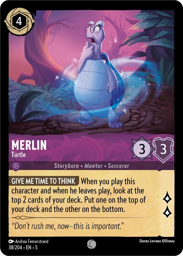 Merlin, Turtle 38/204 (Shimmering Skies) 
