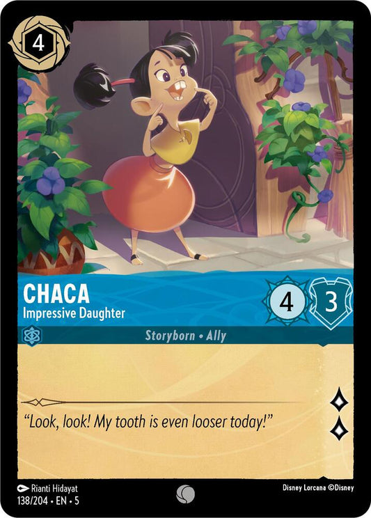 Chaca Impressive Daughter 138/204 (Shimmering Skies)  - Cold Foil