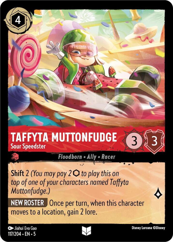 Taffyta Muttonfudge Sour Speedster 117/204 (Shimmering Skies) 