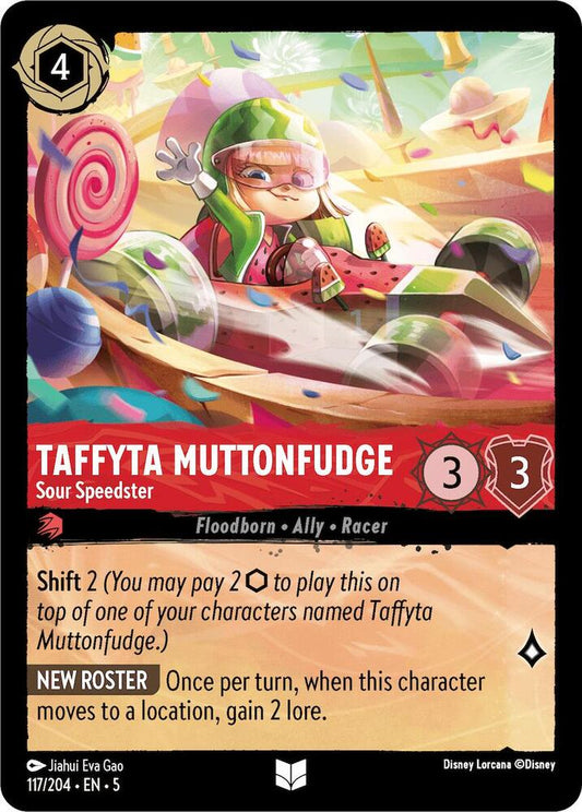 Taffyta Muttonfudge Sour Speedster 117/204 (Shimmering Skies) 