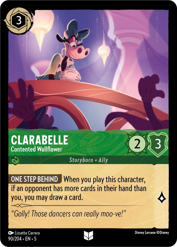 Clarabelle, Contented Wallflower 90/204 (Shimmering Skies) 
