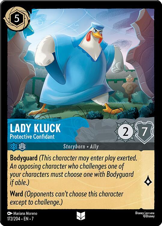 Lady Kluck Protective Confidant 172/204 (Archazia's Island) 