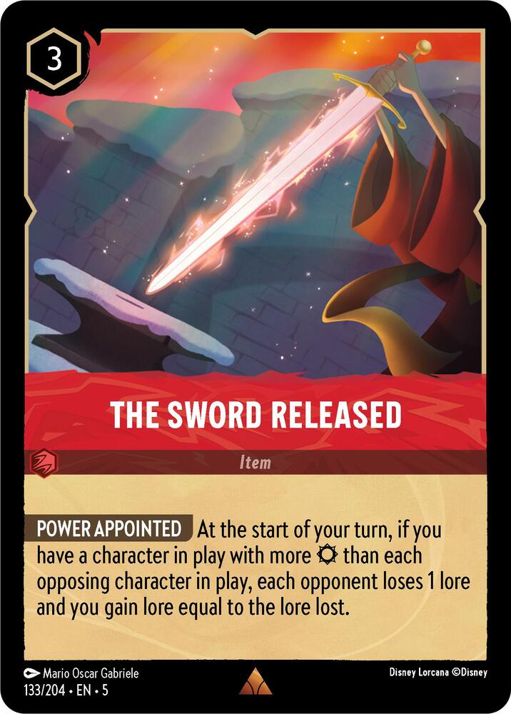 The Sword Released 133/204 (Shimmering Skies) 