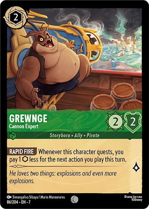 Grewnge Cannon Expert 86/204 (Archazia's Island) 