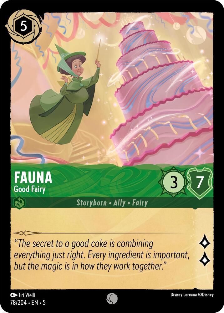 Fauna, Good Fairy 78/204 (Shimmering Skies) 