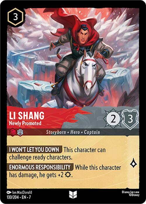 Li Shang Newly Promoted 133/204 (Archazia's Island) 