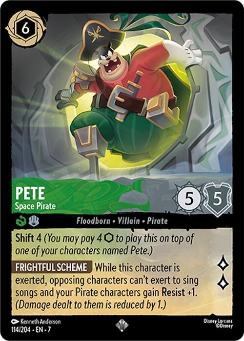 Pete Space Pirate 114/204 (Archazia's Island) 