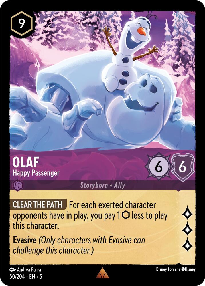 Olaf Happy Passenger 50/204 (Shimmering Skies) 