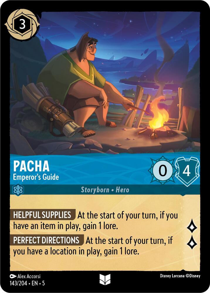 Pacha Emperors Guide 143/204 (Shimmering Skies) 