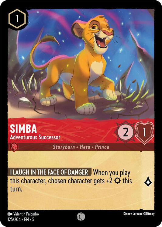 Simba Adventurous Successor 125/204 (Shimmering Skies)  - Cold Foil