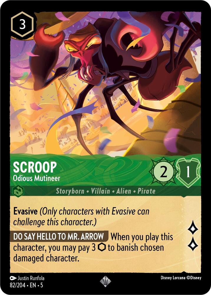 Scroop Odious Mutineer 82/204 (Shimmering Skies) 