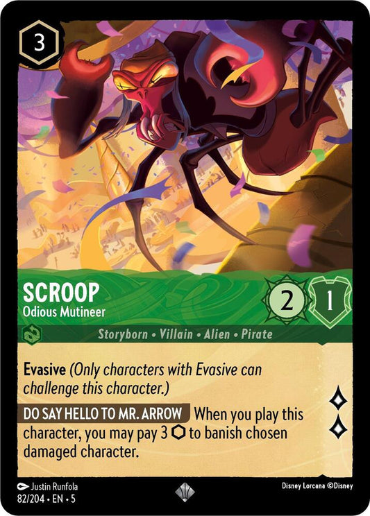 Scroop Odious Mutineer 82/204 (Shimmering Skies) 