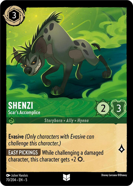 Shenzi Scars Accomplice 70/204 (Shimmering Skies) 