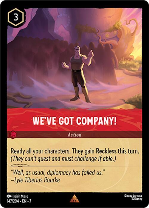 We've Got Company! 147/204 (Archazia's Island)  - Cold Foil