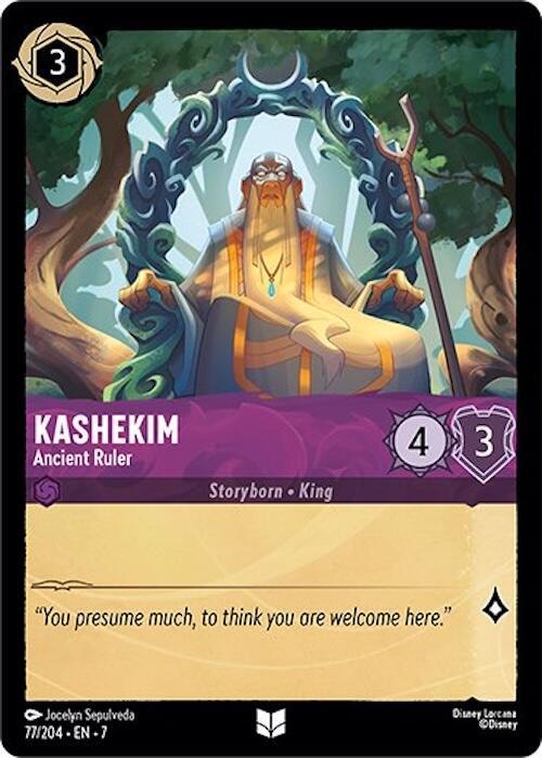 Kashekim, Ancient Ruler 77/204 (Archazia's Island)  - Cold Foil