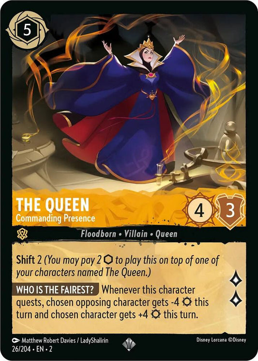 The Queen Commanding Presence 26/204 (Rise of the Floodborn)  - Cold Foil