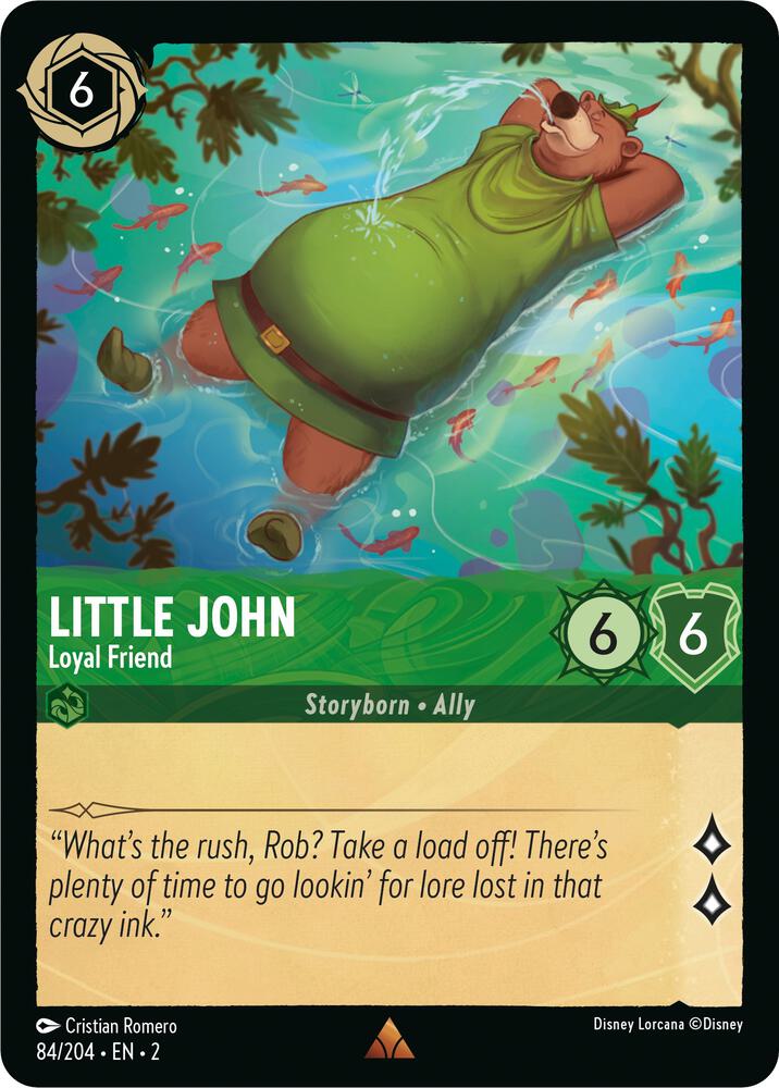 Little John, Loyal Friend 84/204 (Rise of the Floodborn)  - Cold Foil