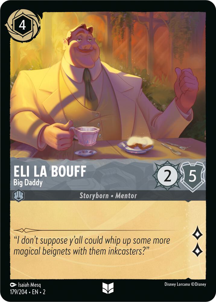 Eli La Bouff, Big Daddy 179/204 (Rise of the Floodborn)  - Cold Foil