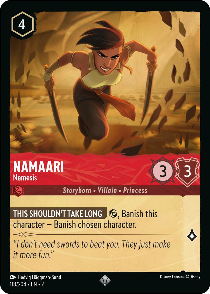Namaari Nemesis 118/204 (Rise of the Floodborn) 