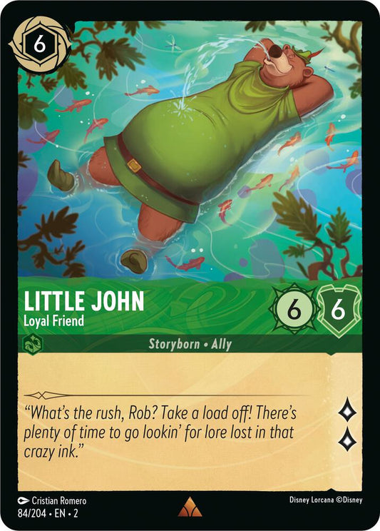 Little John Loyal Friend 84/204 (Rise of the Floodborn)  - Cold Foil