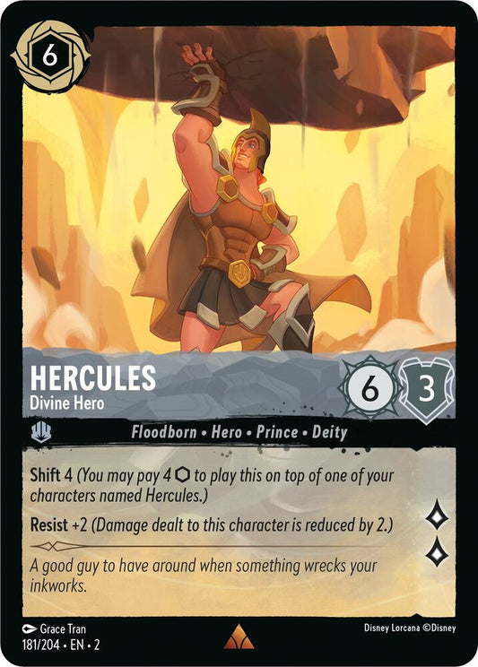 Hercules Divine Hero 181/204 (Rise of the Floodborn) 