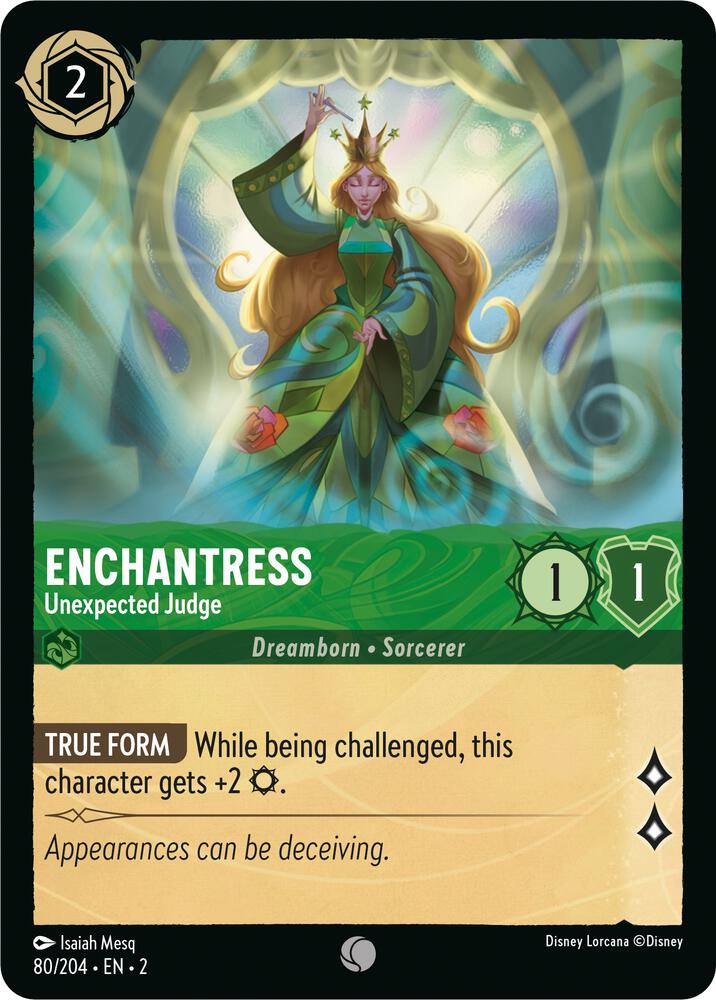 Enchantress, Unexpected Judge 80/204 (Rise of the Floodborn) 