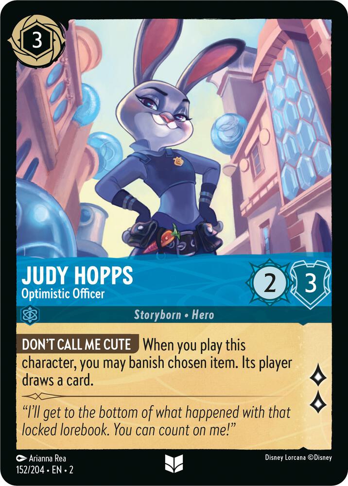 Judy Hopps, Optimistic Officer 152/204 (Rise of the Floodborn) 