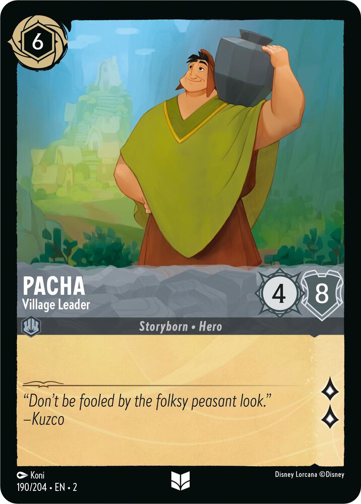 Pacha, Village Leader 190/204 (Rise of the Floodborn) 