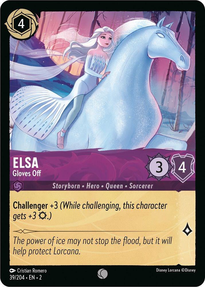 Elsa Gloves Off 39/204 (Rise of the Floodborn) 