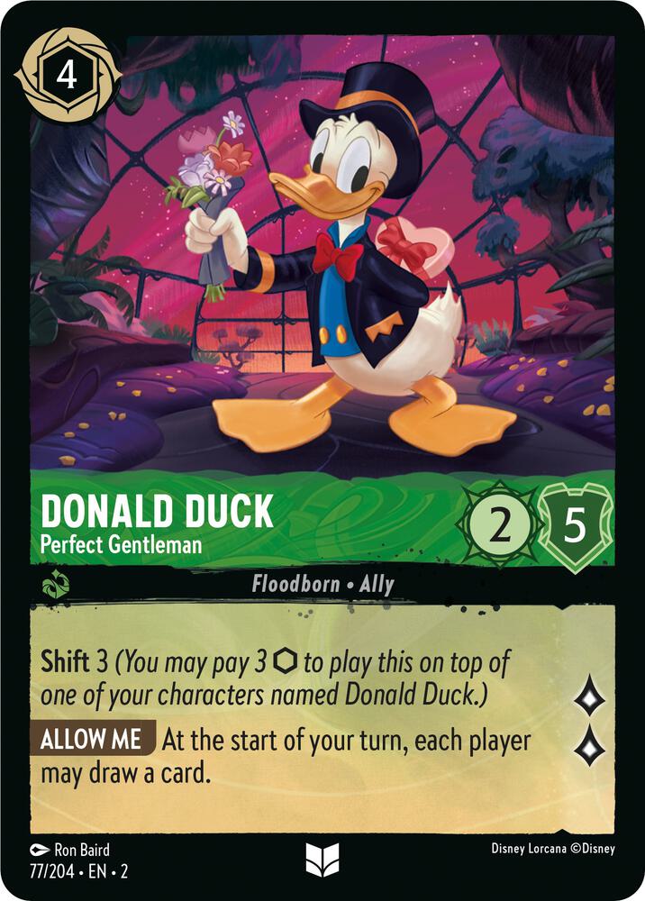 Donald Duck Perfect Gentleman 77/204 (Rise of the Floodborn) 