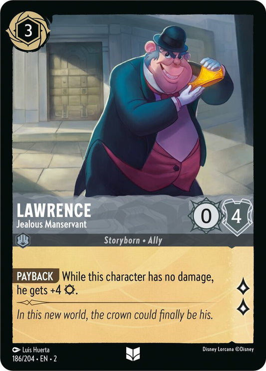 Lawrence Jealous Manservant 186/204 (Rise of the Floodborn) 