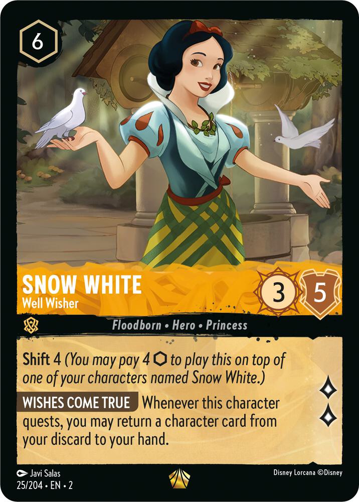 Snow White, Well Wisher 25/204 (Rise of the Floodborn) 
