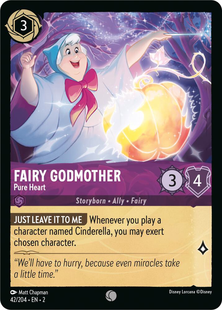 Fairy Godmother Pure Heart 42/204 (Rise of the Floodborn) 