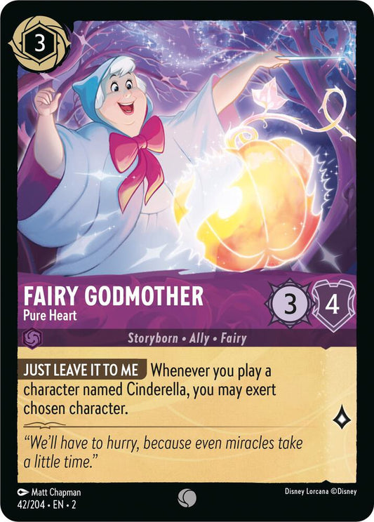 Fairy Godmother Pure Heart 42/204 (Rise of the Floodborn) 