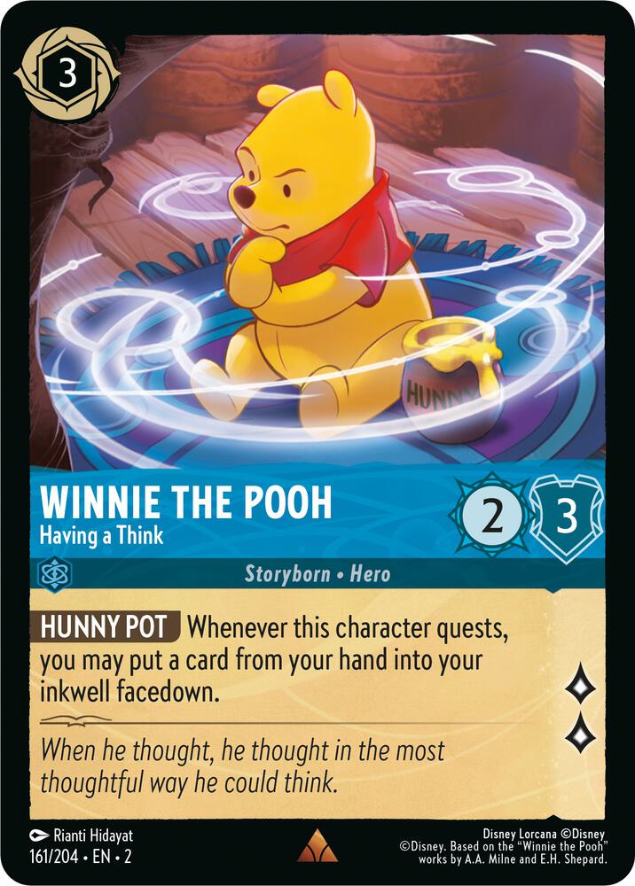 Winnie the Pooh, Having a Think 161/204 (Rise of the Floodborn) 
