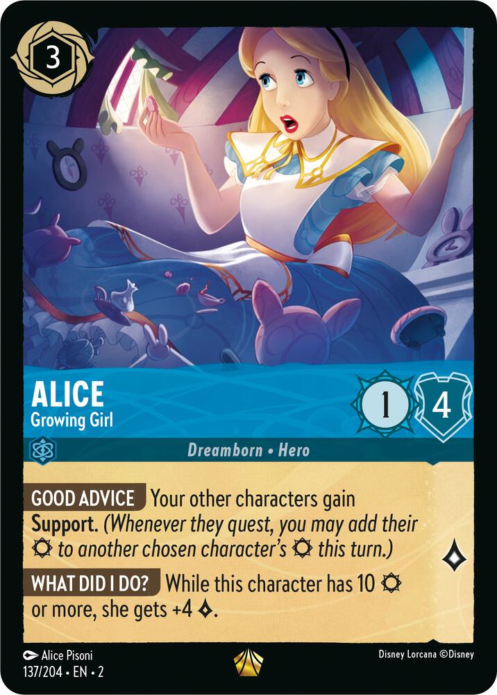 Alice Growing Girl 137/204 (Rise of the Floodborn) 