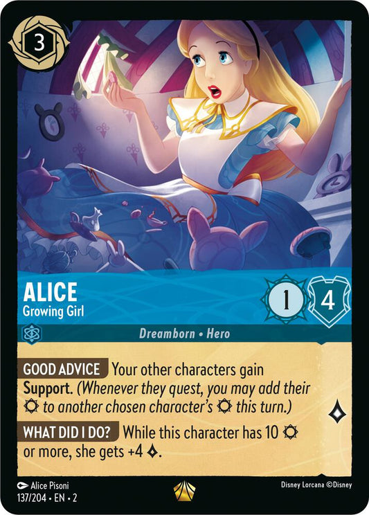 Alice Growing Girl 137/204 (Rise of the Floodborn) 
