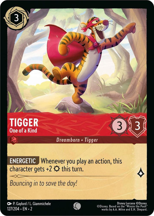 Tigger One of a Kind 127/204 (Rise of the Floodborn)  - Cold Foil