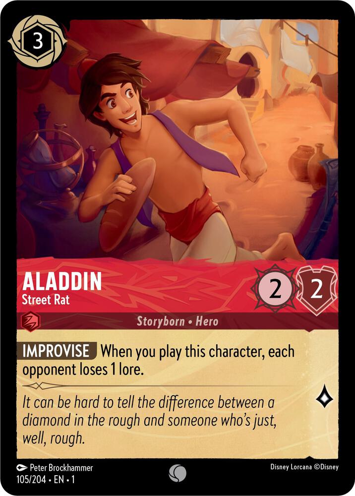 Aladdin Street Rat 105/204 (The First Chapter) 