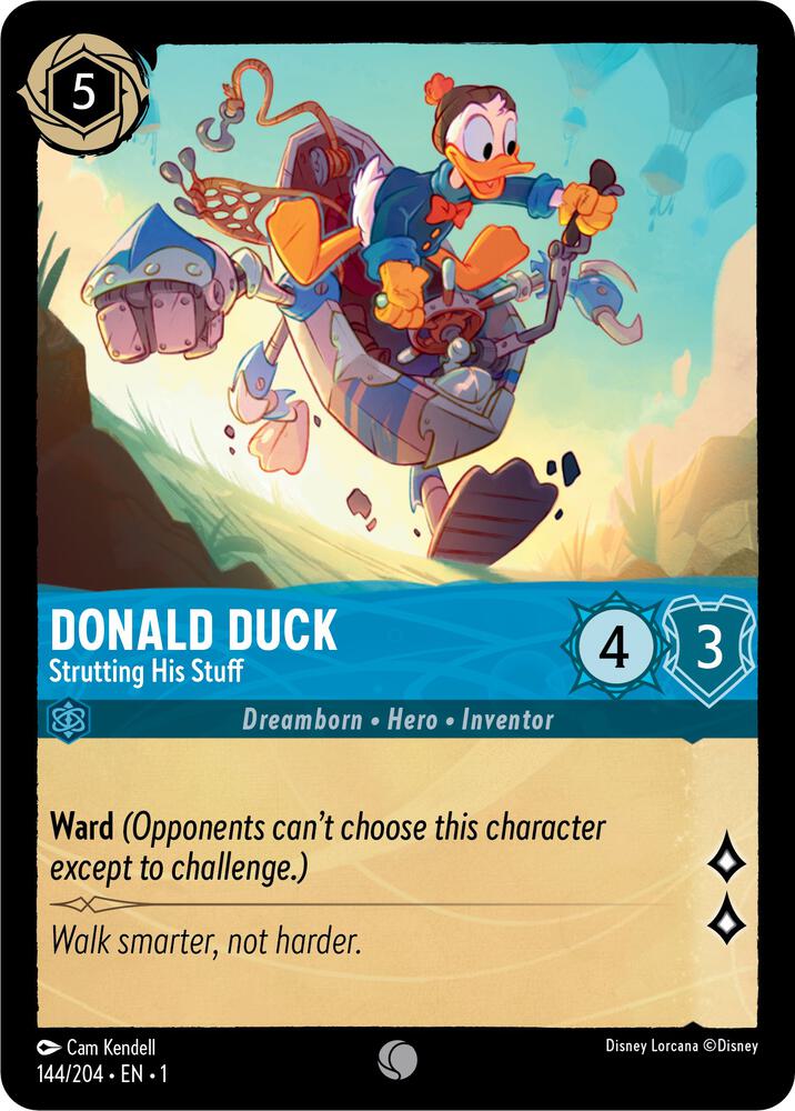 Donald Duck Strutting His Stuff 144/204 (The First Chapter) 